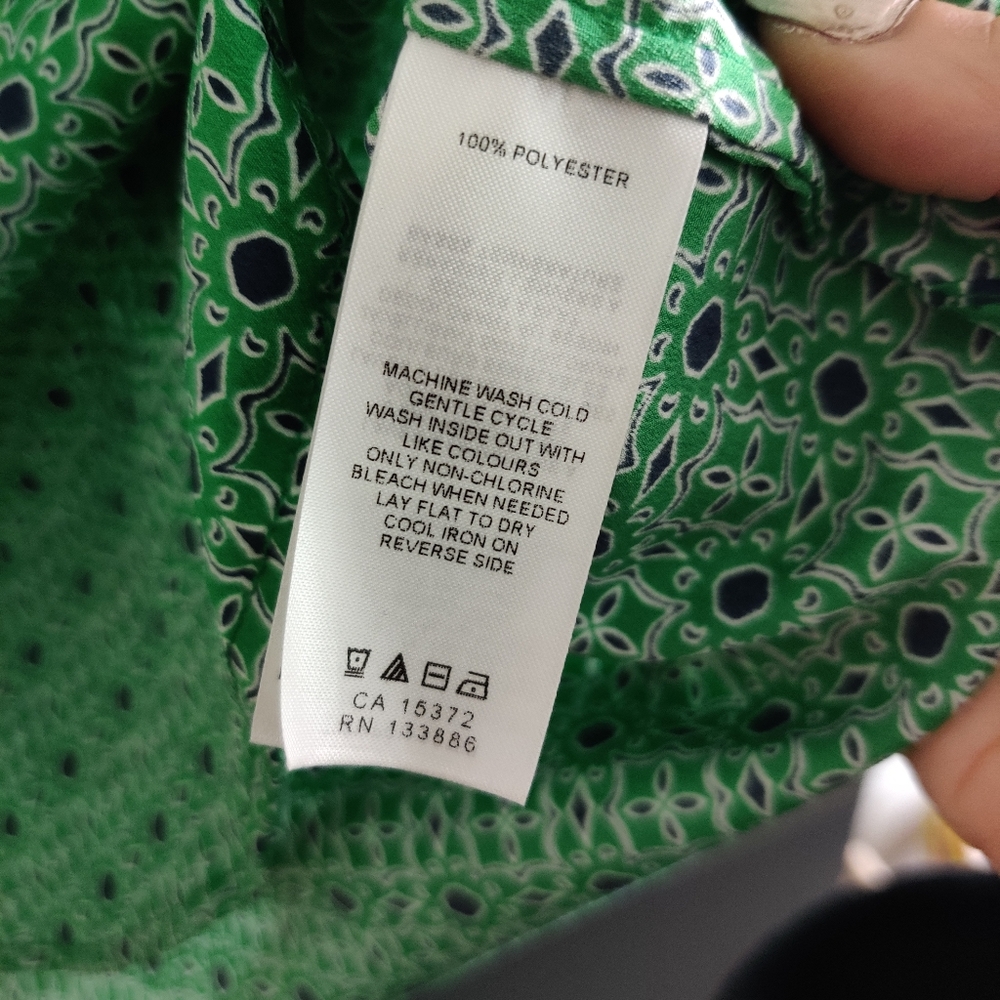 Joe Fresh Patterned Blouse - Picture 3 of 3